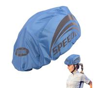 Bike Helmet Cover - Waterproof Standard Size | Bike Helmet Rain Cover | Helmets Rains Cap With Reflective Strip For Protecting Helmets From Rain Wind Cycling Commuting And Outdoor Activities