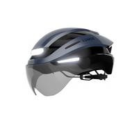 Lumos Ultra E-Bike Smart Helmet | NTA 8667 Certified | Front & Rear LED Lights | Retractable Face Shield | App Controlled | EBike, Scooter, Cycling, Bicycle | Adults, Men Women