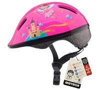 Bike Helmet For Baby, Kids, Boys, Girls - Cycling Safety Small Sizes Child MTB Bike Bicycle Skateboard Scooter Lightweight Adjustable Breathable - MV6-2 - Size: S XS 44-48 cm - Motif : Fairy