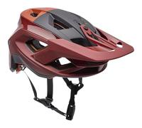 Fox Speedframe RS Paranoid Mountain Bike Helmet in Rust Brown M