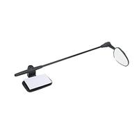 Bike Helmet Mirror,Aluminum Alloy Adjustable Rear View Helmet Mirror for Cycling Helmet Rear View Mirror