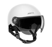 Bike Helmet, Shock Absorbing Half Helmet for Men and Women, Scooter, Mountaineering, Mountain Bike Helmet, Skating Protector Adult Youth Adjustable Bike Helmets Electric (white)