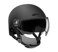 Bike Helmet, Shock Absorbing Half Helmet for Men and Women, Scooter, Mountaineering, Mountain Bike Helmet, Skating Protector Adult Youth Adjustable Bike Helmets Electric (black)