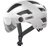 Bike Helmet with Visor ABUS Hyban 2.0 ACE Polar White M 52 To 58 CM