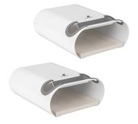 Bike Holder Bicycle Wall Mount Storage Rack Wood Metal Shelf 25kg 2 pcs