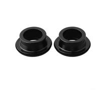 Bike Hub Conversion End Cap Adapter for Quick Release to Thru Axle Use Front Hub 9-15mm and Rear Hub 10-12mm Axle Standards (15 * 100mm)