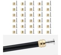 Bike Hydraulic Brake Olive And Brass Connecting Insert Kit, 30Pcs Copper Olives And Steel Inserts Compatible For Shi-mano BH90 Disc Brake Hose For Mountain And Road Bikes