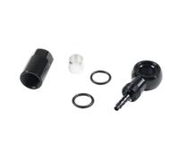 Bike Hydraulic Brake Olive Kit Aluminium Alloy Hose Connector | for Shimano SLX XT XTR BH90 Systems Gold Color Durable Anodized Finish Replacement Parts