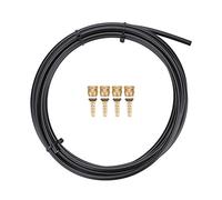 Bike Hydraulic Disc Brake Hose with Olive Connector Inserts, 9.8ft