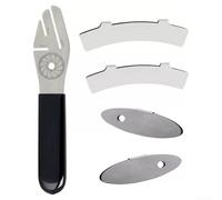 Bike Hydraulic Disc Brake Pad Alignment Tool with Steel Body and Multiple Slots for Professional Brake Repair and Maintenance (only 1PCS)