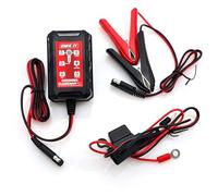Bike It 6V / 12V Battery Charger Guardian Pro 1 Intelligent Battery Charger and Maintainer 6/12v 1.5A Suitable For Lead Acid, Gel, LiFePO4 Lithium Batteries Motorcycle/Car