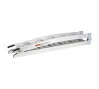 Bike It Aluminium Motorcycle Loading Ramp Bi-Fold - Folding Motorbike & Scooter Loading Ramp - Lightweight Heavy Duty Aluminium Ramp 340kg Capacity