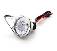 BIKE IT LED Motorcycle Rear Light Brake Light Motorbike Tail Light 55mm Diameter 12V