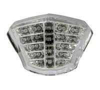 Bike It LED Rear Tail Light With Clear Lens & Integral Indicators - Yamaha XJ6 2009-12