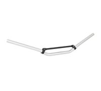 Bike It Medium Braced Handlebar - Shot Peen Silver (22.2mm)