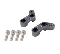 Bike It Moto Motorbike 22.2 MM Handlebar Clamp Accessory Mount - M8 X 1.25 Pitch