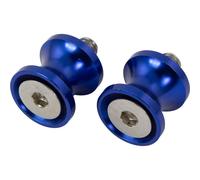 Bike It Moto Motorcycle Motorbike 1.5 Pitch Paddock Stand Bobbins Blue - 10mm