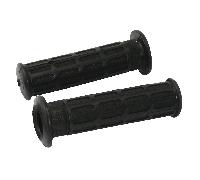 Bike It Moto Motorcycle Motorbike Grips Honda Black - 20 MM x 25 MM
