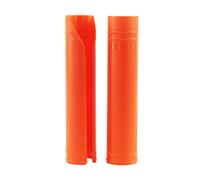 Bike It Moto Motorcycle Motorbike MX Upper Fork Protector Guards Orange