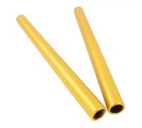 Bike It Motorcycle 280mm Matt Blue Clip-On Tubes - 22.2mm (7/8") diameter