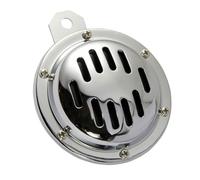 Bike It Motorcycle Horn 12V High Chrome 110Db Classic Chrome Slit Design Motorbike Universal