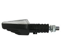 Universal Motorcycle Scooter Arrow Indicators Black E-Marked Pair