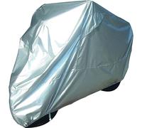 BikeIt Rain Cover Medium Fits Up To 600cc - Silver