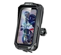 BIKE IT Motorcycle Waterproof Phone Case Universal IP66 Waterproof Phone Case With Handlebar & Mirror Mounts