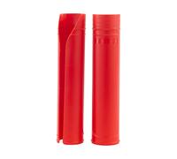 Bike It MX Upper Motorcycle Fork Protector Guards Red