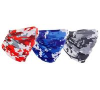 BIKE IT Neck Tube Triple Pack - Urban Camo Motorcycle Face Mask