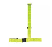 BIKE IT Sam Browne Hi Vis Reflective Safety Belt - Adjustable High Visibility Belt for Motorcyclists, Cyclists, Runners & Walkers - Reflective Night Safety Harness