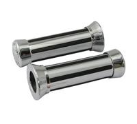 Bike It Street Grip Rail Type With Cap Detail Chrome 25Mm Left 28Mm Right 130Mm