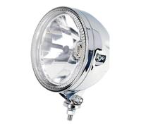 Bike It Universal 5 3/4" Halo Side Mount High H4 12V 60/55W Headlight - Chrome