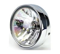 Bike It Universal 7" E-Marked Right Dip HS1 35/35W Headlight - Chrome