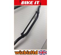 Bike-It Universal Low Braced Handlebars 22.2mm (7/8) Diameter Black HBM01BLK