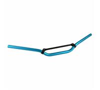 Motocross Handlebar Universal MX Off Road Bar 6061 T6 Aluminium Shot Peen Braced Bar 22.2mm Clamp Section (Light Blue)
