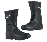 BIKE IT 'Veles' Adults Motorcycle Motorbike Adventure Road Boots Black Waterproof UK 9 / EUR 43 / US 10