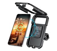Bike It Waterproof Motorcycle Phone Case With Wireless/USB-C Charger IP67 Waterproof Handlebar Mobile Phone Holder Quick Charge for 5.5"-7" Phones