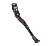Bike kickstand， Adjustable MTB Road Bicycle Parking Rack Mountain Bike Support Side Kick Stand Foot Brace Cycling Parts(Black)