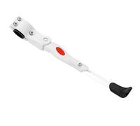 Bike Kickstand for Stevens Gavere Eco, Adjustable Non-Slip Stable Aluminum Alloy Rear Side Foot Support,C-White