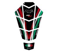 BIKE-label Tank Pad 3D Motorcycle Sticker Tank Protection Paint Protection Italy Flag Moto GP X500231
