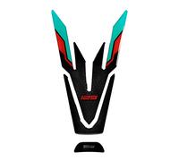 BIKE-label Tank Pad 3D Paint Protection Compatible with Yamaha MT-125 Cyan Storm X507900VA