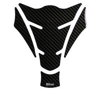 BIKE-label Tankpad 3D Motorcycle Sticker Tank Protector Printed Carbon-Structure Black X507701