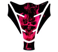 BIKE-label Tankpad 3D Paint Protection Sticker for Motorcycle Tanks Neon Pink 502590