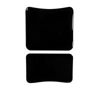 BIKE-label X502003VA Tank Pad Small 3D Motorcycle Sticker Tank Protection Paint Protection Black