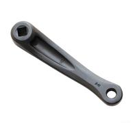 Bike Left Crank Arm 140mm 152mm Center Distance Featuring Rhombic Hole for Secure Attachment Fits For 14mm Thread Pedals Aluminum Forged (152mm)
