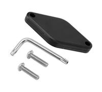 Bike Locator Protection Cover Durable Anti Theft Holder Tracker for Theft Prevention Made of ABS Material Size 36.5 x 77mm (Black)