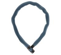 ABUS Chain Lock IVERA Chain 7210 - Bicycle Lock with Highly Flexible IvyTex Synthetic Fibre Casing - ABUS Security Level 8 - 85 cm - Colour: blue