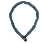 ABUS Chain Lock IVERA Chain 7210 - Bicycle Lock with Highly Flexible IvyTex Synthetic Fibre Casing - ABUS Security Level 8 - 85 cm - Colour: blue