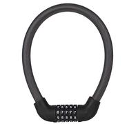 Bike Lock Bicycle Combination Lock Universal 5-Digit Code MTB Bike Security Combination Locks Motorcycle Scooter Anti-Theft Padlock Bike Locks(Black 17.2x570mm)